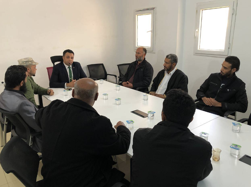 لقاء مع نشطاء وشباب من بلدية مزدة