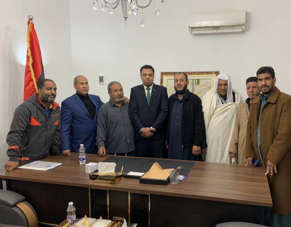 لقاء مع أهالي الجنوب الليبي